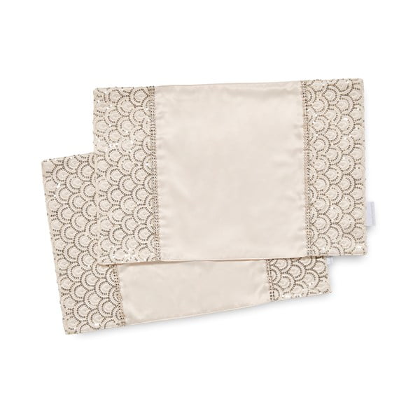 Tovagliette di stoffa in set da 4 30x46 cm Deco Sequin - Catherine Lansfield-image-2