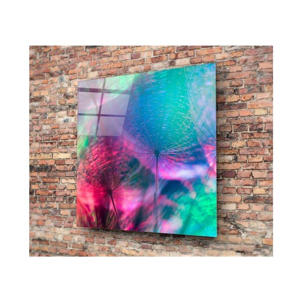 Pittura su vetro Dieter, 40 x 40 cm - Insigne