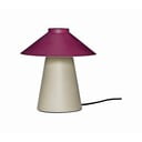 Lampada da tavolo in metallo viola e beige Chipper - Hübsch