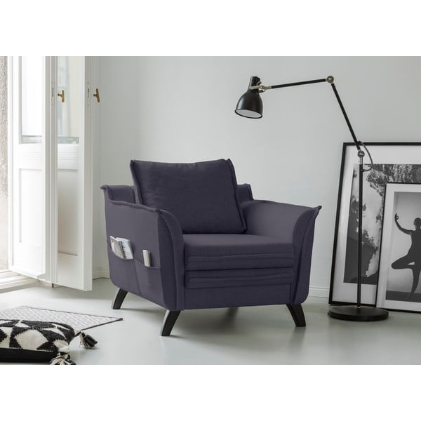 Poltrona antracite Charming Charlie - Miuform-image-2