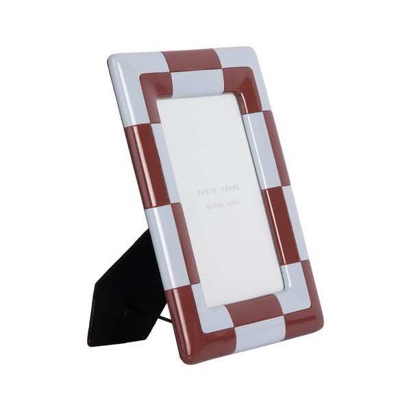 Cornice burgundy/azzurra in poliresina 16x21 cm Firenze – PT LIVING-image-1