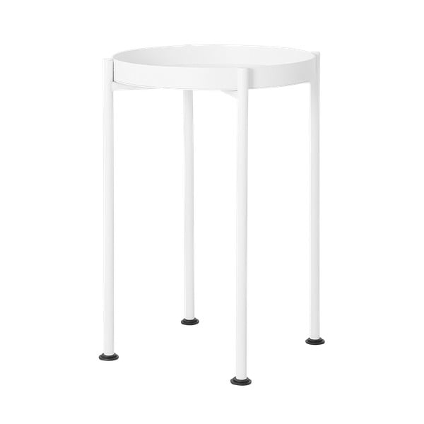 Tavolino bianco Custom Form Hanna, ⌀ 40 cm - CustomForm