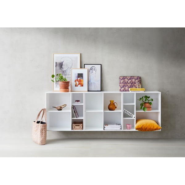 Libreria a parete bianca Hammel Mistral Kubus - Hammel Furniture-image-1