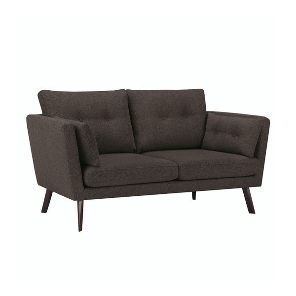 Divano 3 posti marrone Elena - Mazzini Sofas