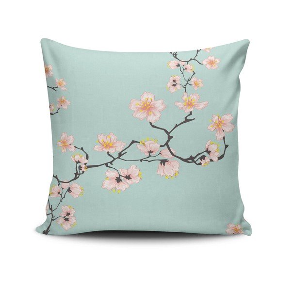 Federa in misto cotone Pinkie Branch, 45 x 45 cm - Cushion Love