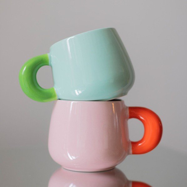 Tazza rosa in new bone china 470 ml Coco – ONA-image-4
