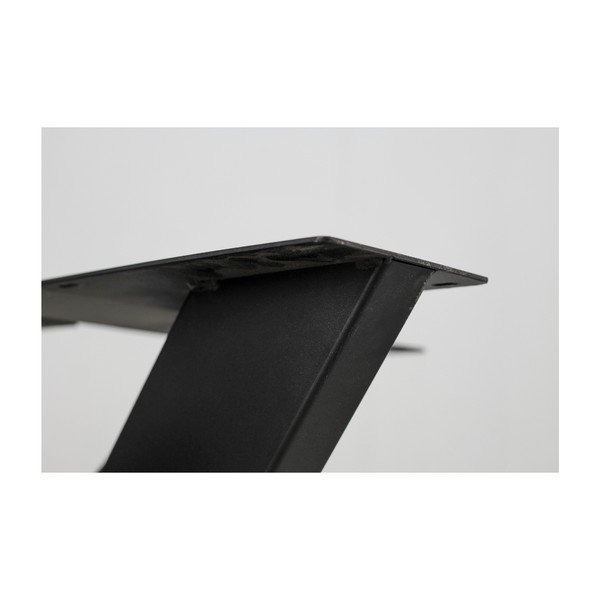 Base in metallo nero per tavolo da pranzo della collezione HMS, ⌀ 90 cm - HSM collection-image-4