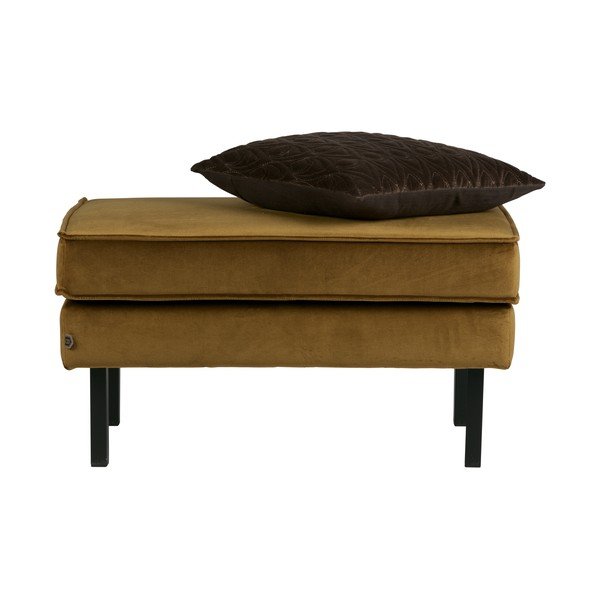 Pouf Rodeo marrone e giallo - BePureHome-image-3
