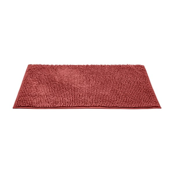 Tappetino da bagno in tessuto rosso 50x80 cm Chenille - Allstar