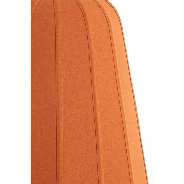 Lampada da terra color terracotta con paralume in tessuto (altezza totale 133 cm) Bibury – Light & Living-image-3