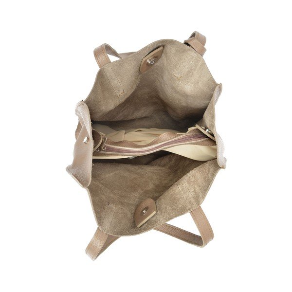 Borsa Clariss in pelle beige - Isabella Rhea-image-3