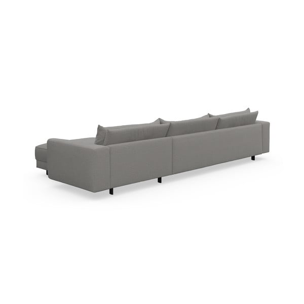 Divano angolare variabile grigio chiaro Samba - Furninova-image-4