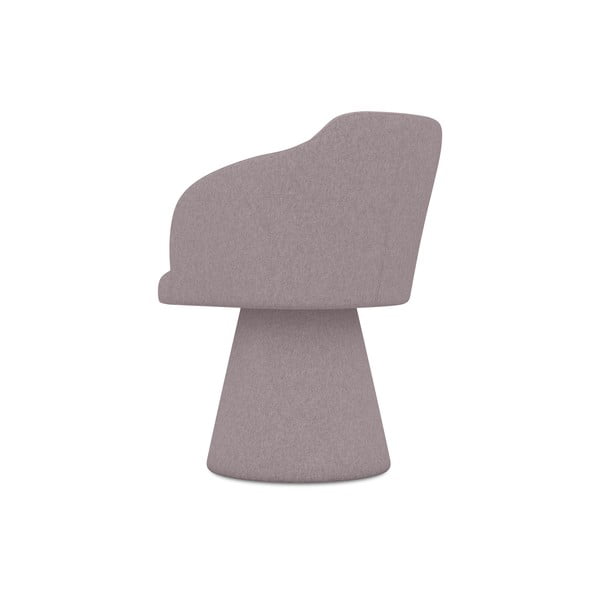 Sedia da pranzo lavanda in imbottito Kanoa – Makamii-image-3