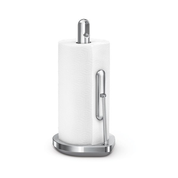 Portasciugamano da cucina argentato in acciaio – simplehuman
