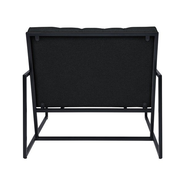 Poltrona nera Aster - Mazzini Sofas-image-3
