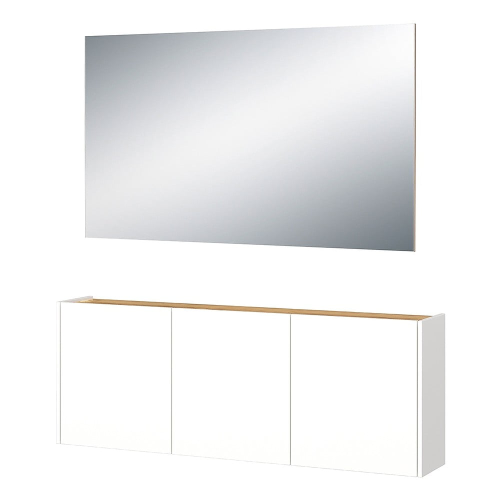 Set da corridoio bianco effetto rovere Libbiano - Germania | Set di mobili da ingresso
