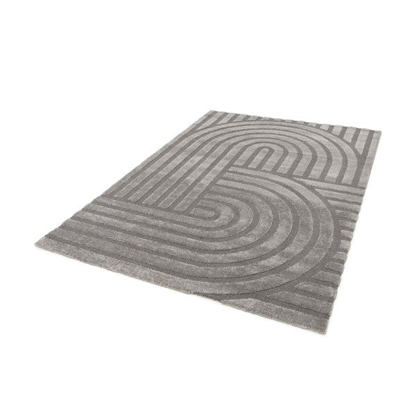 Tappeto grigio 160x230 cm Snowy - Universal-image-4