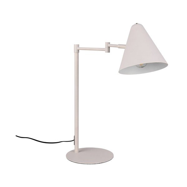 Lampada da tavolo avorio con struttura flessibile (altezza totale 50,5 cm) Cosima – Trio