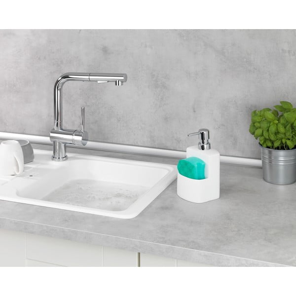 Distributore di sapone liquido bianco Festival - Wenko-image-1