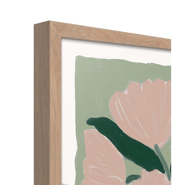 Dipinto stampato con cornice inclusa 50x70 cm Spotted Vase – Styler-image-3