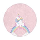 Tappeto rosa per bambini ø 120 cm Comfort - Mila Home