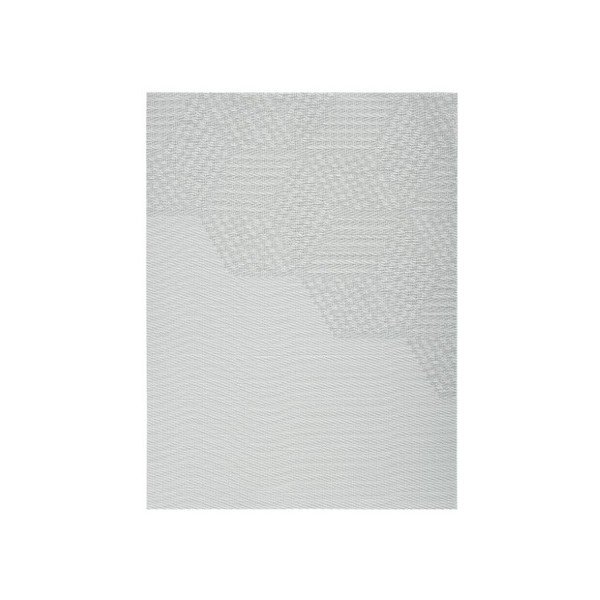 Modrošedé prostírání Zone Hexagon, 30 x 40 cm