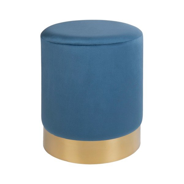 Pouf blu , ø 34 cm Gamby - House Nordic