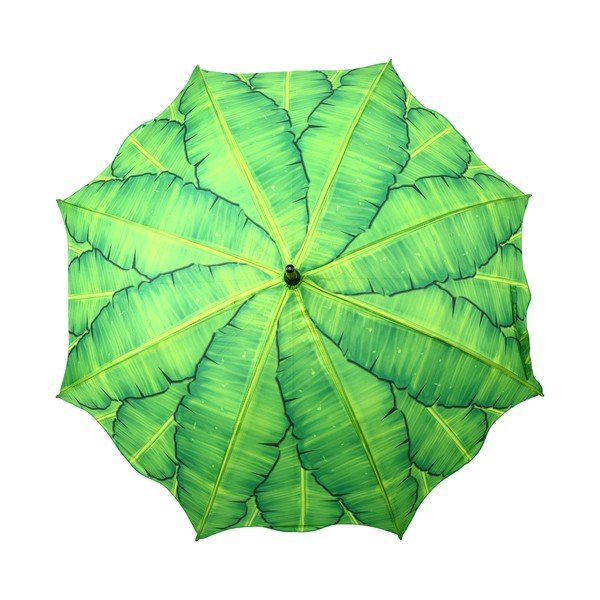 Zelený deštník Esschert Design Banana Leaf-image-3