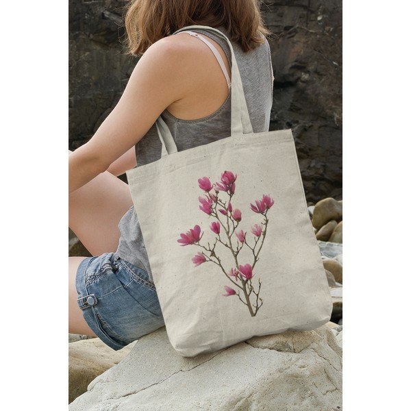 Borsa in tessuto beige - Kate Louise-image-1