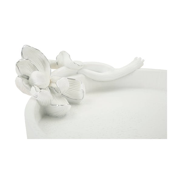 Vassoio decorativo in poliresina ø 21 cm Magnolia - Mauro Ferretti-image-4