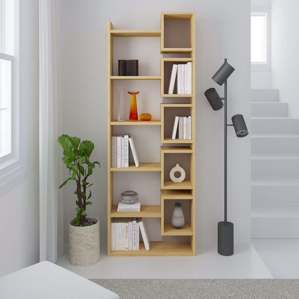 Libreria in rovere 60x168,5 cm Eladi - Marckeric-image-3