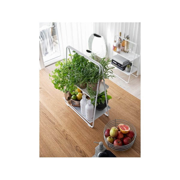 Scaffale in metallo grigio chiaro 23x58 cm A-Table - Zone-image-2