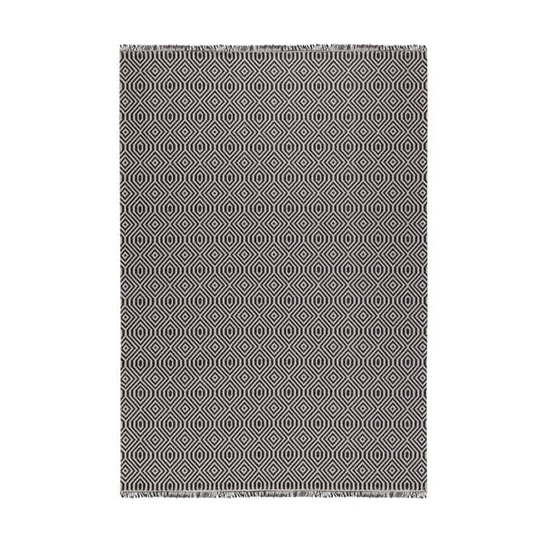 Tappeto in cotone grigio, 150 x 220 cm Casa - Oyo home