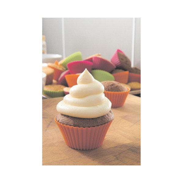 Set di 6 teglie per muffin in silicone colorato, ⌀ 7 cm - Lékué-image-3