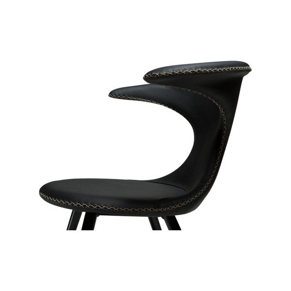 Sedia in pelle nera Flair - DAN-FORM Denmark-image-4