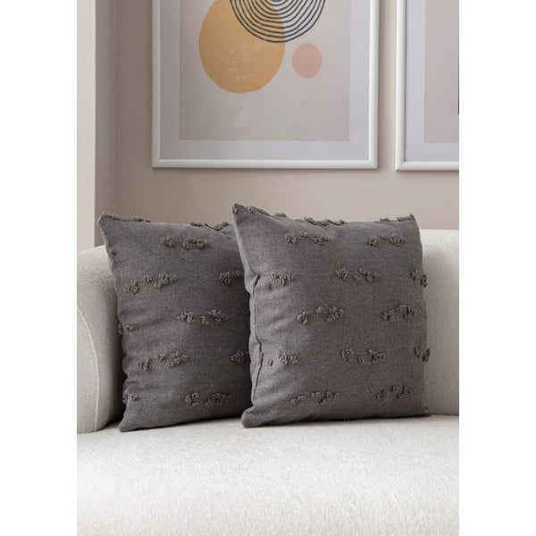 Federe decorative in set 2 pz 43x43 cm Tuffet – Mioli Decor-image-3