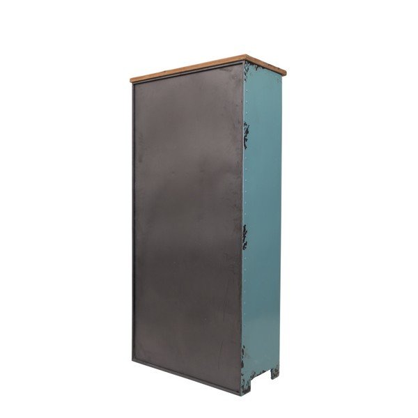 Armadio in metallo 75x153 cm Rusty - Dutchbone-image-4
