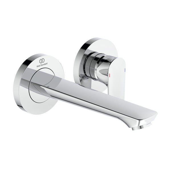 Rubinetto per lavabo argentato effetto lucido Connect Air - Ideal Standard