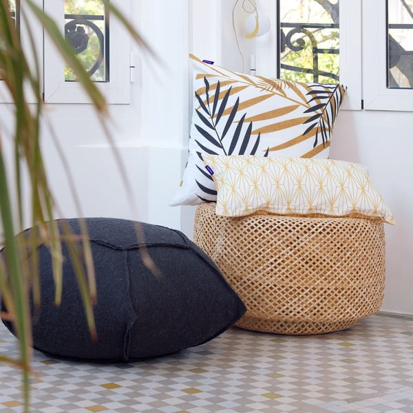 Federe in set di 2 50x50 cm Foliage - Blanc-image-1