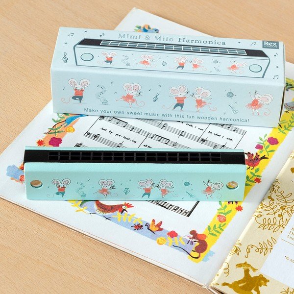 Giocattolo musicale Harmonica Mimi and Milo - Rex London-image-1