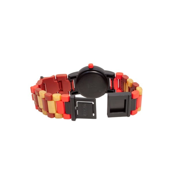 Orologio da polso rosso con cinturino pieghevole e minifigure NINJAGO Kai - LEGO®-image-4