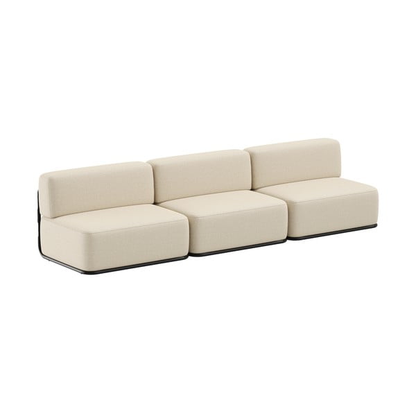 Divano modulare da giardino beige 306 cm Straw - Sit Sit