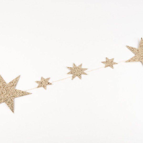 Ghirlanda Glitter Stars - Meri Meri-image-2