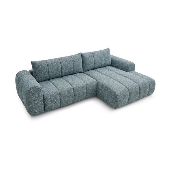 Divano angolare blu (con penisola a destra/con chaise lounge) Nesty – Bobochic Paris-image-4