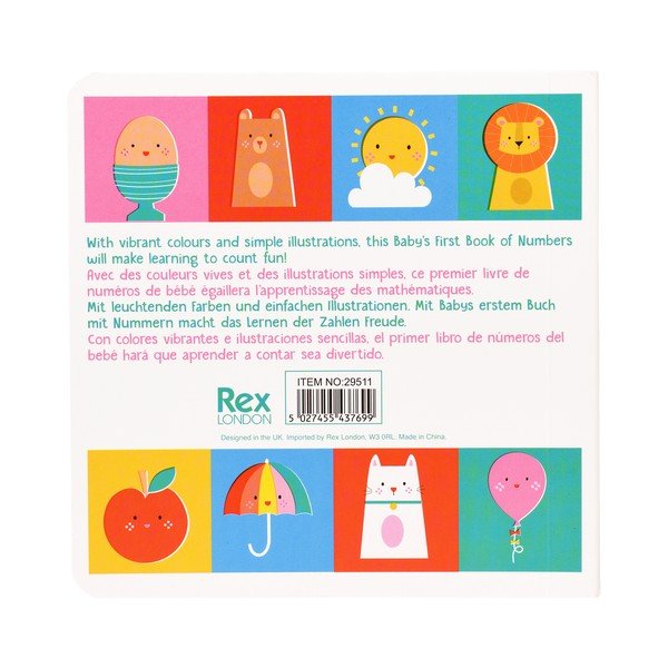 Giocattolo interattivo Baby's First Book of Numbers – Rex London-image-4