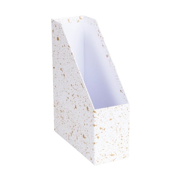 Organizzatore di documenti in oro e bianco Estelle Viktoria - Bigso Box of Sweden-image-2