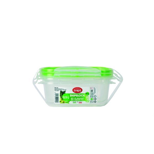 Set di 2 scatole per alimenti , 0,5 l - Snips-image-4