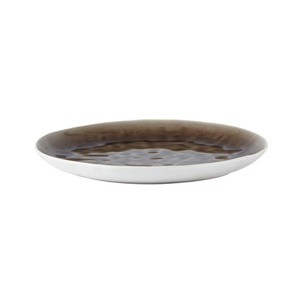 Šedý mělký talíř Villa Collection Palet, ⌀ 32 cm