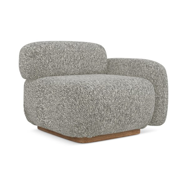 Parte divano componibile grigio (con penisola a destra) Ailani – Makamii-image-1