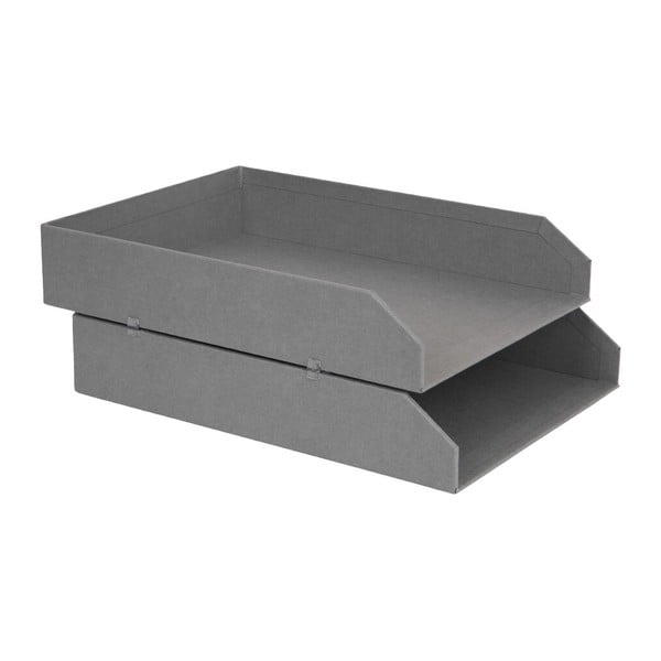 Organizer in cartone per documenti in set da 2 Hakan - Bigso Box of Sweden-image-3